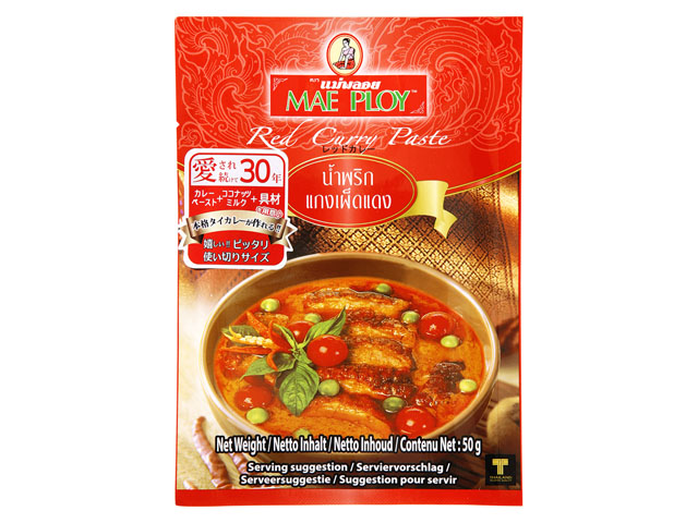 Maeploy Red Curry Paste 50g